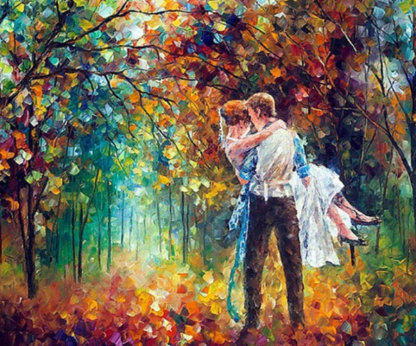 Įsimylėjėliai rudenį 