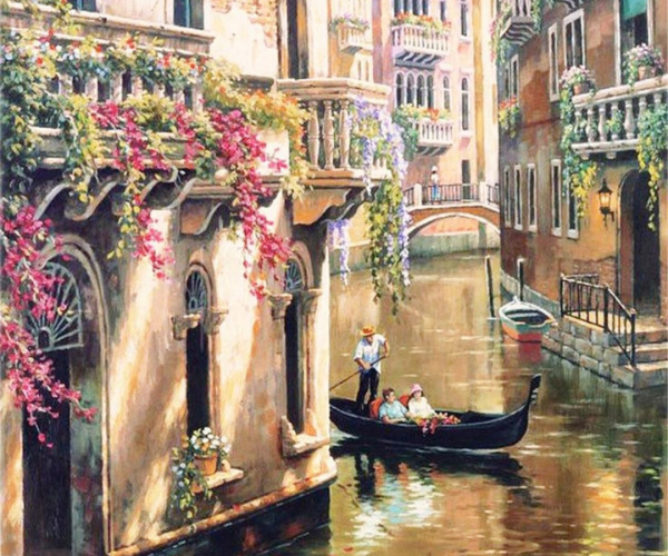 Venecijos kanalų grožis